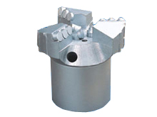 內凹三翼型無(wú)芯鉆頭